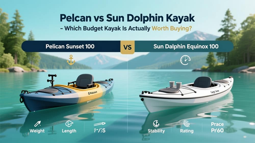 Pelican Kayak Vs Sun Dolphin: Which Is Best for Your Adventure? Pelican Kayak Vs Sun Dolphin